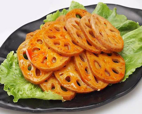 辣油藕片(图1)